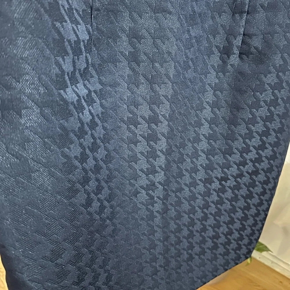 Tahari navy dress size 8 - Picture 8 of 10